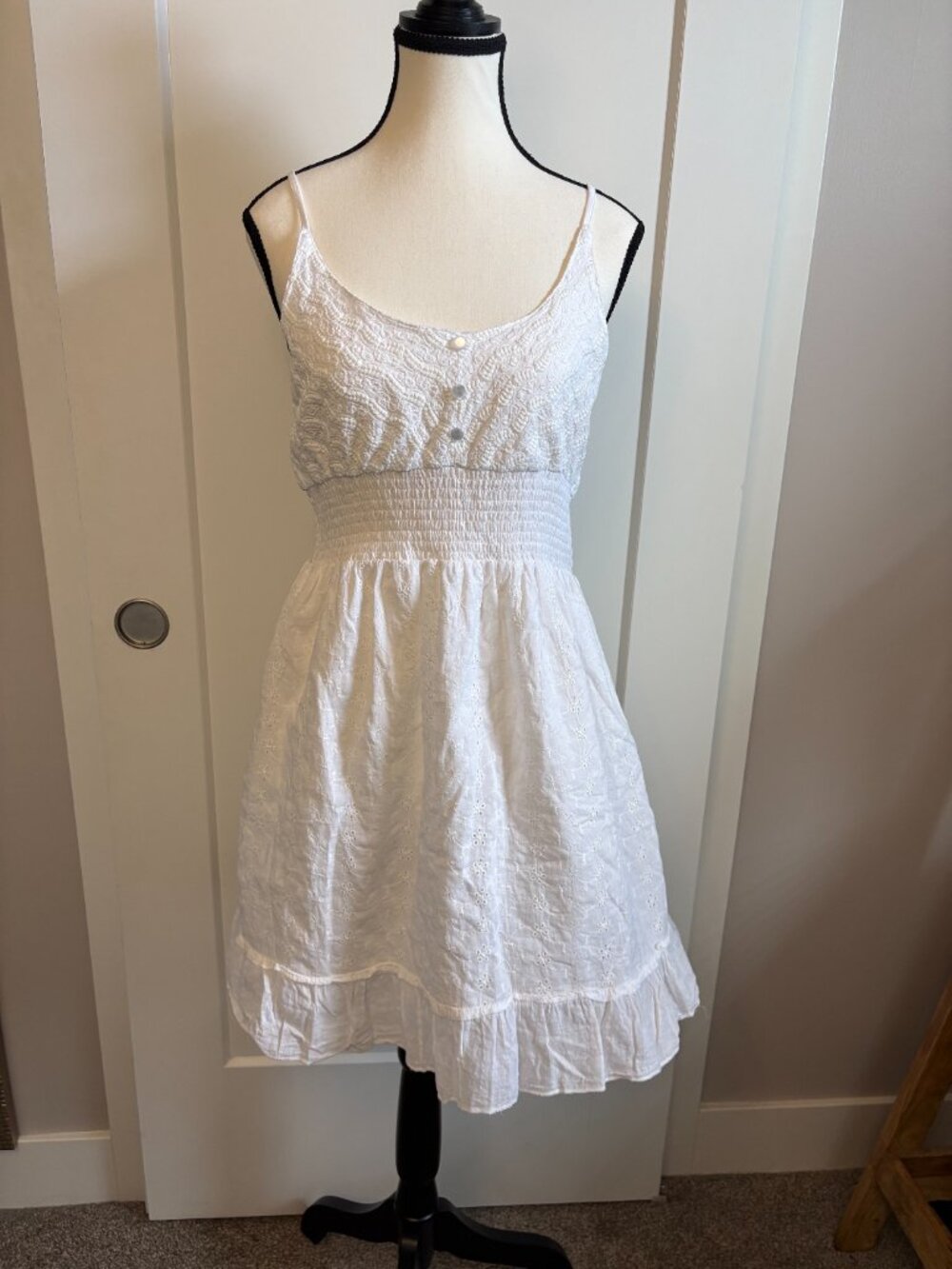 White Cotton Dress